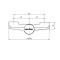 Schuco 279560 Part Surface Mounted Hinge Silver